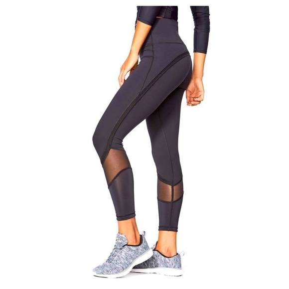 lululemon athletica Pants - LULULEMON Fresh in Mesh tights 25 inch luxtreme mesh size 4